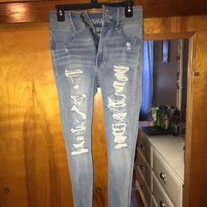 AmericanEagle high waisted jegging (on hold)